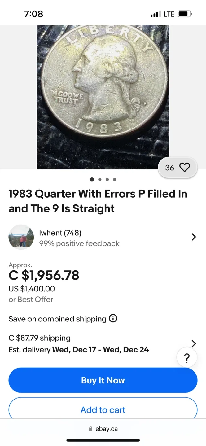 QUARTER FILLED WITH MULTIPLE ERRORS image indicator(5)