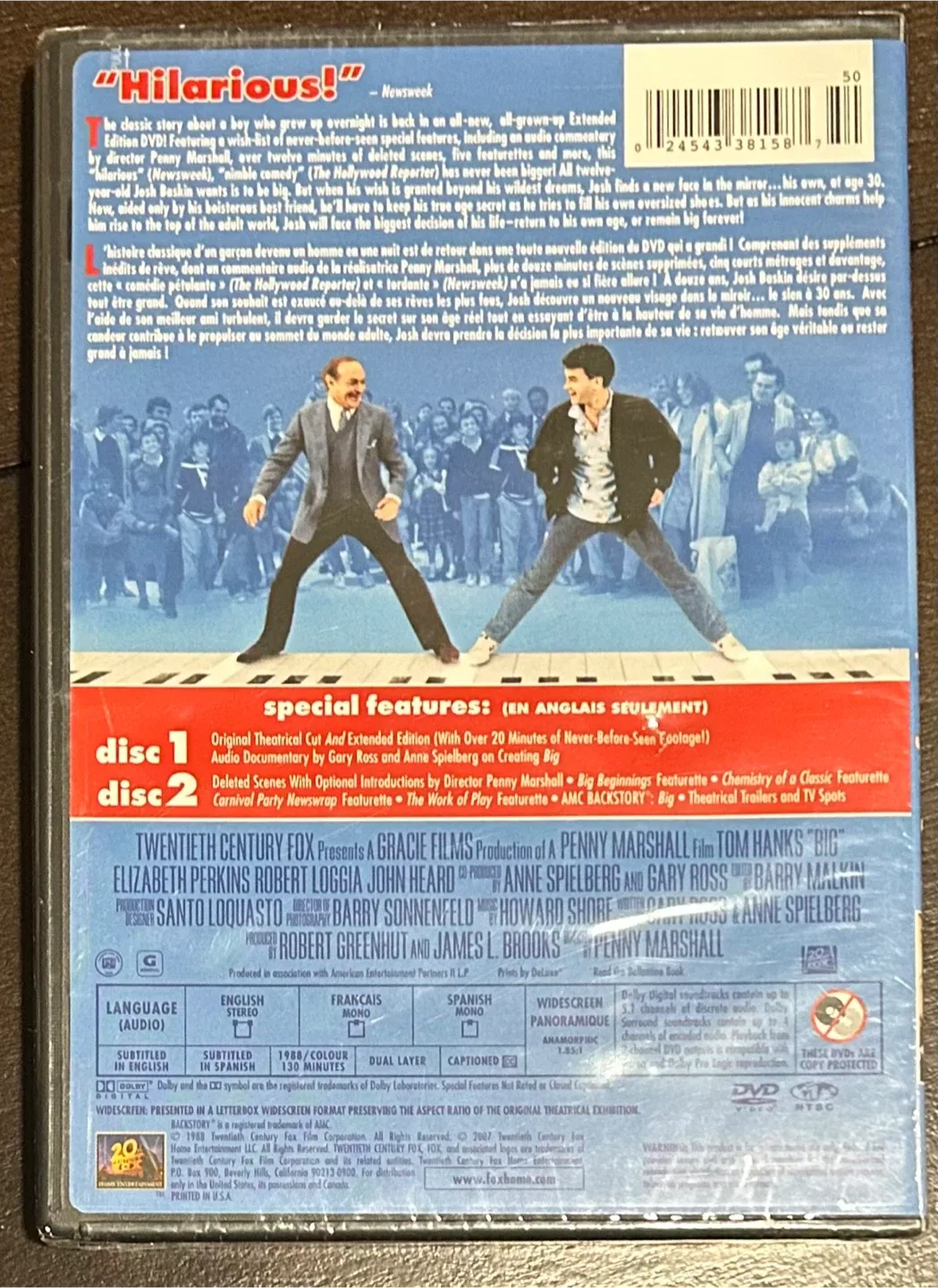 Big - Tom Hanks DVD - Extended Edition image indicator(2)