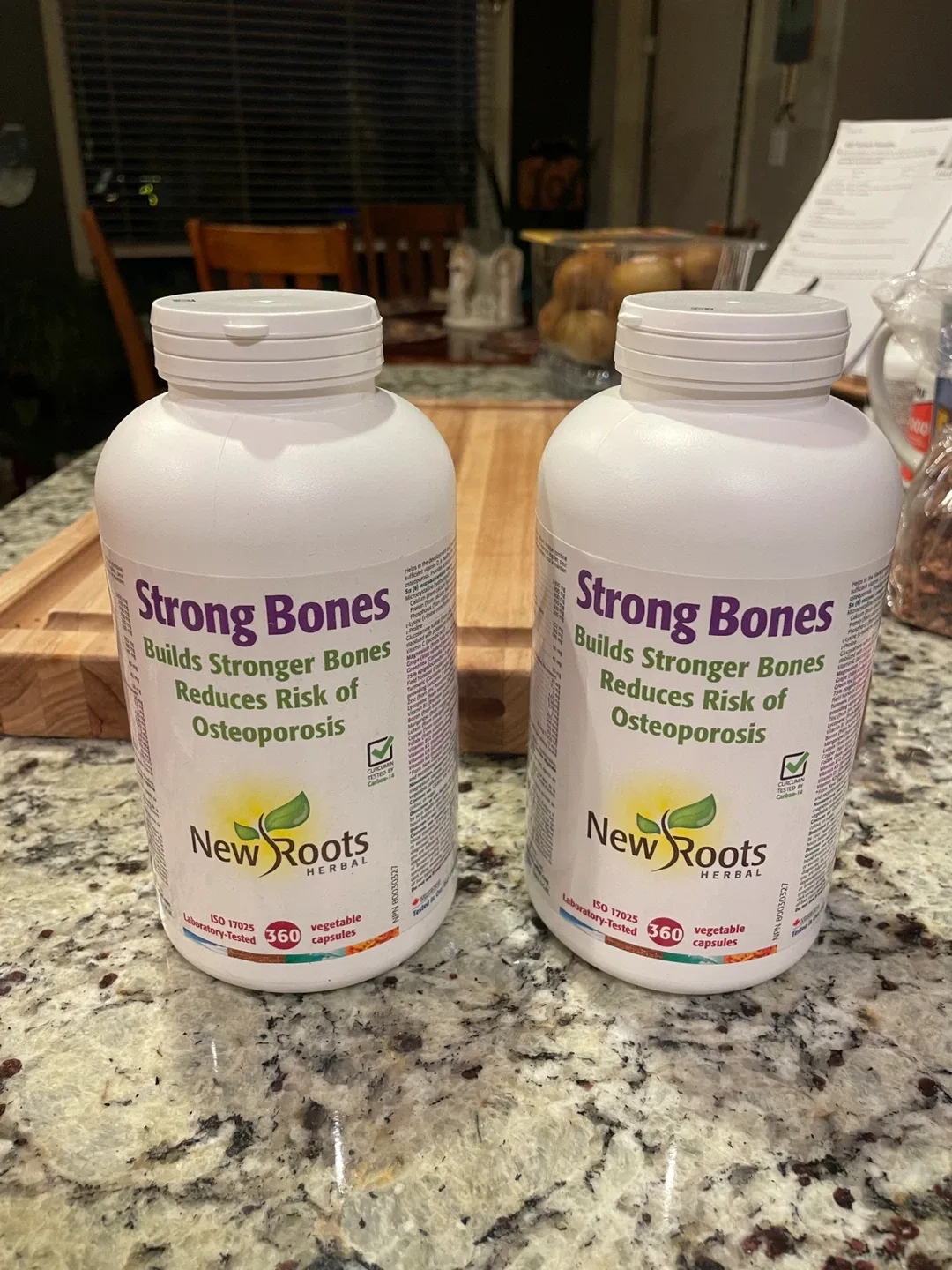 New Roots Herbal Strong Bones 360 Capsules