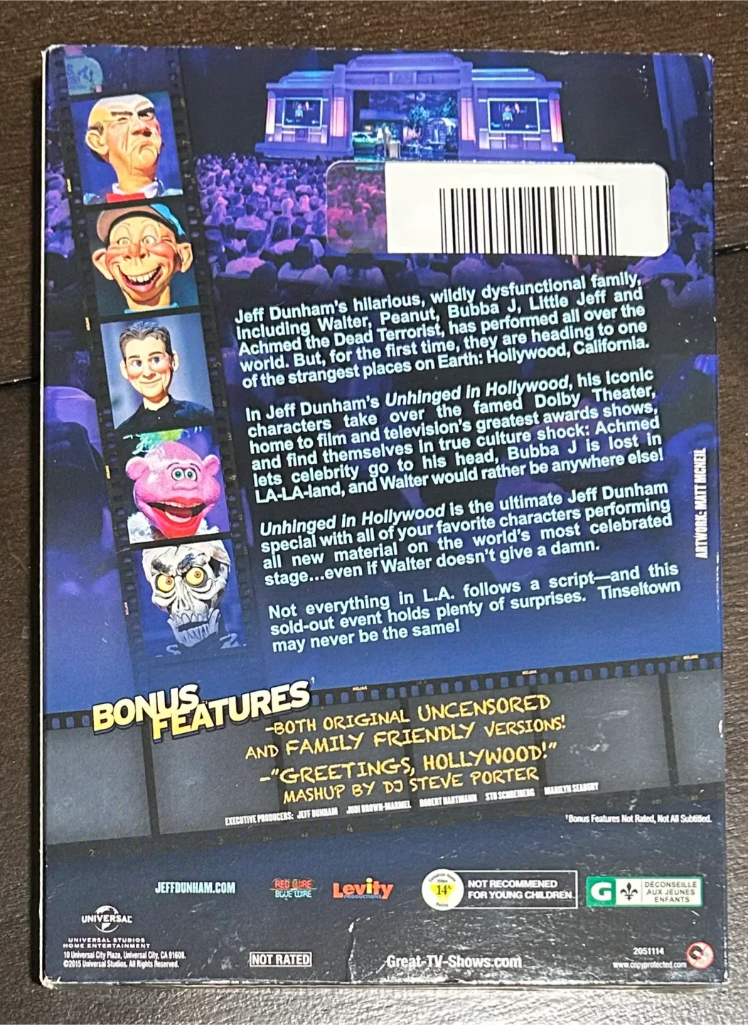 Jeff Dunham's Unhinged in Hollywood DVD image indicator(2)