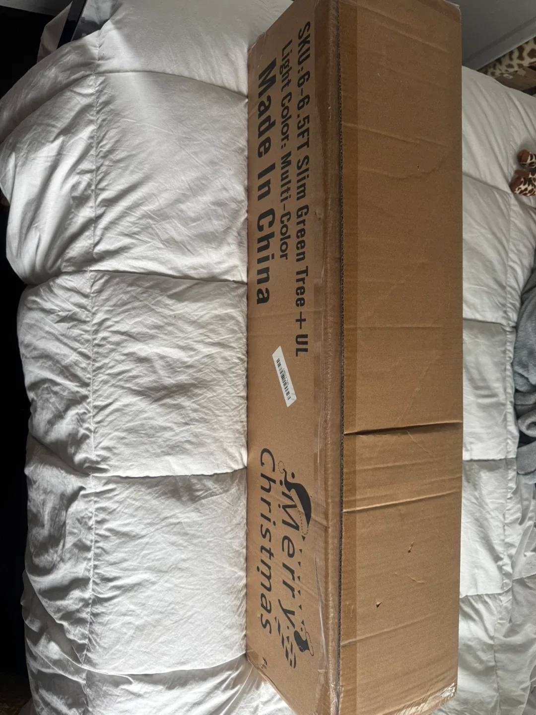 Brand New 6.5ft. Pre-lit with Remote Multicolour Pencil Tree image indicator(2)