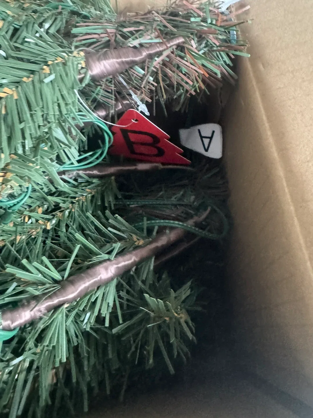 Brand New 6.5ft. Pre-lit with Remote Multicolour Pencil Tree image indicator(5)