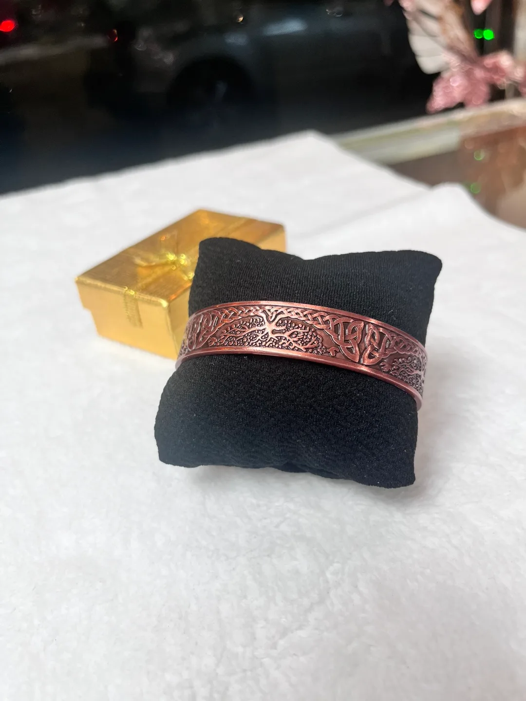 Celtic Copper Magnetic Therapy Bracelet