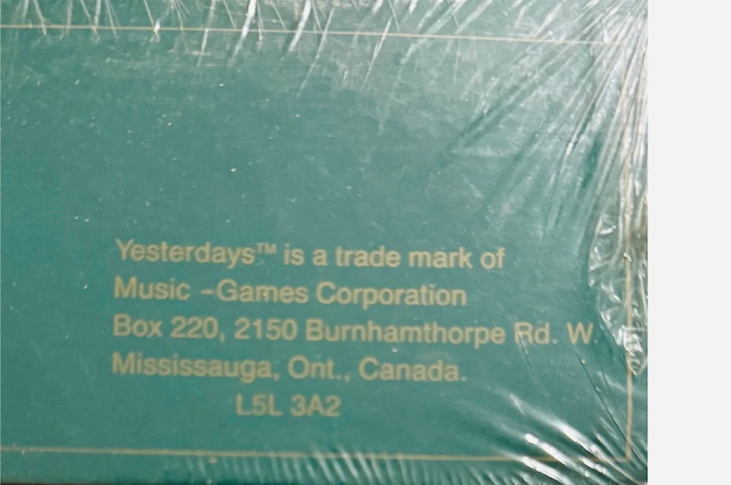 Yesterdays — The Musical Cassette Game — New image indicator(9)