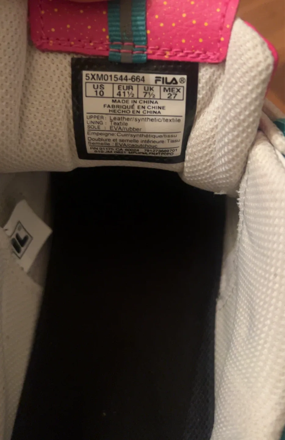 Fila Disruptor Sneakers - US 10 image indicator(4)