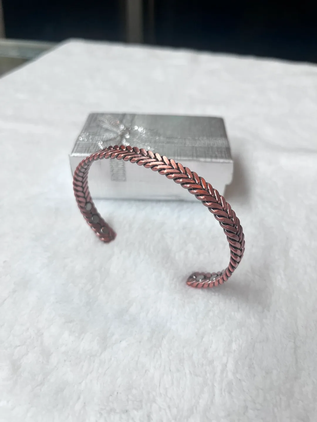 Copper Magnetic Bracelet Cobre image indicator(2)