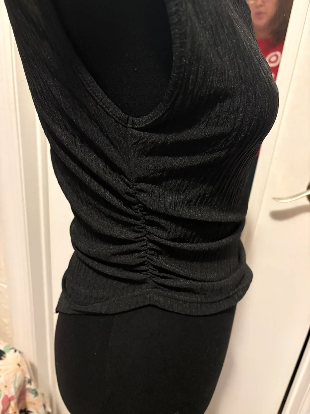 Shein Black Top Size S image indicator(2)