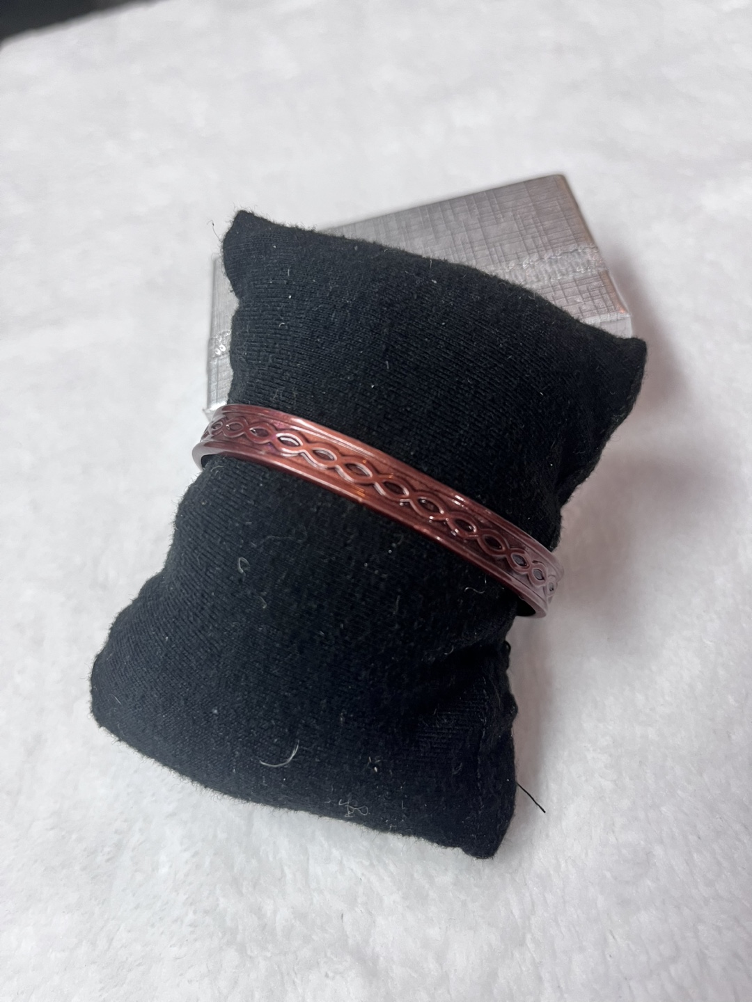 Copper Tone Bangle Bracelet Cobre