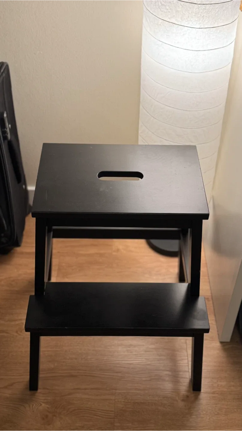 IKEA BEKVÄM step stool - black