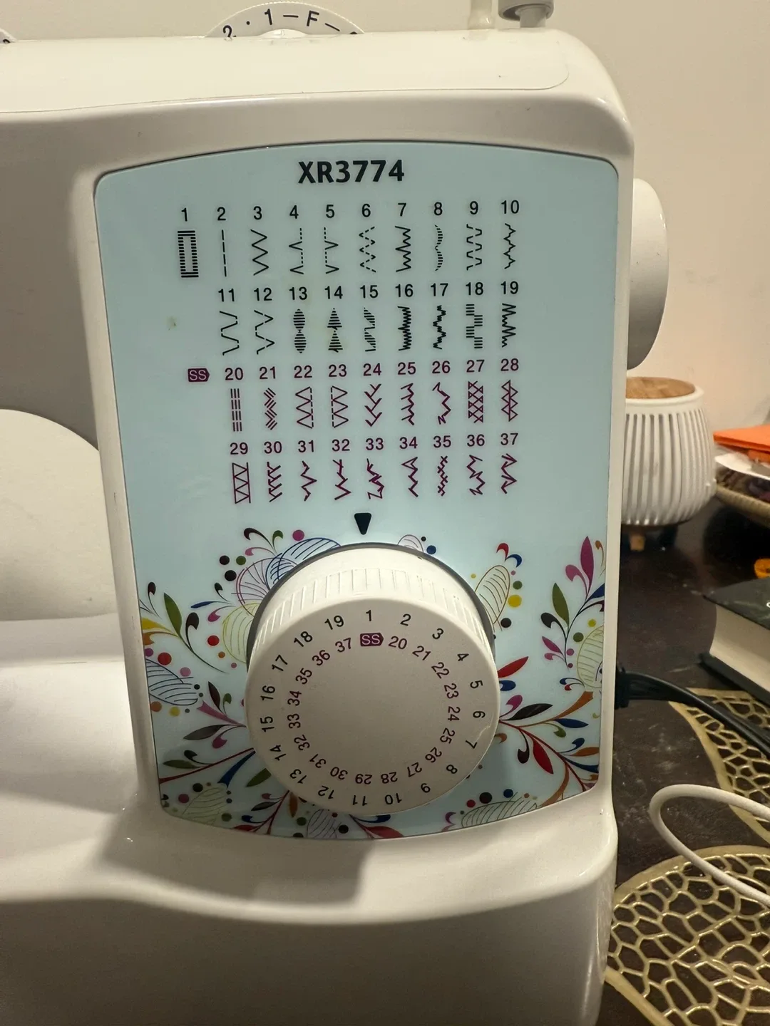 Brother XR3774 Sewing Machine image indicator(3)