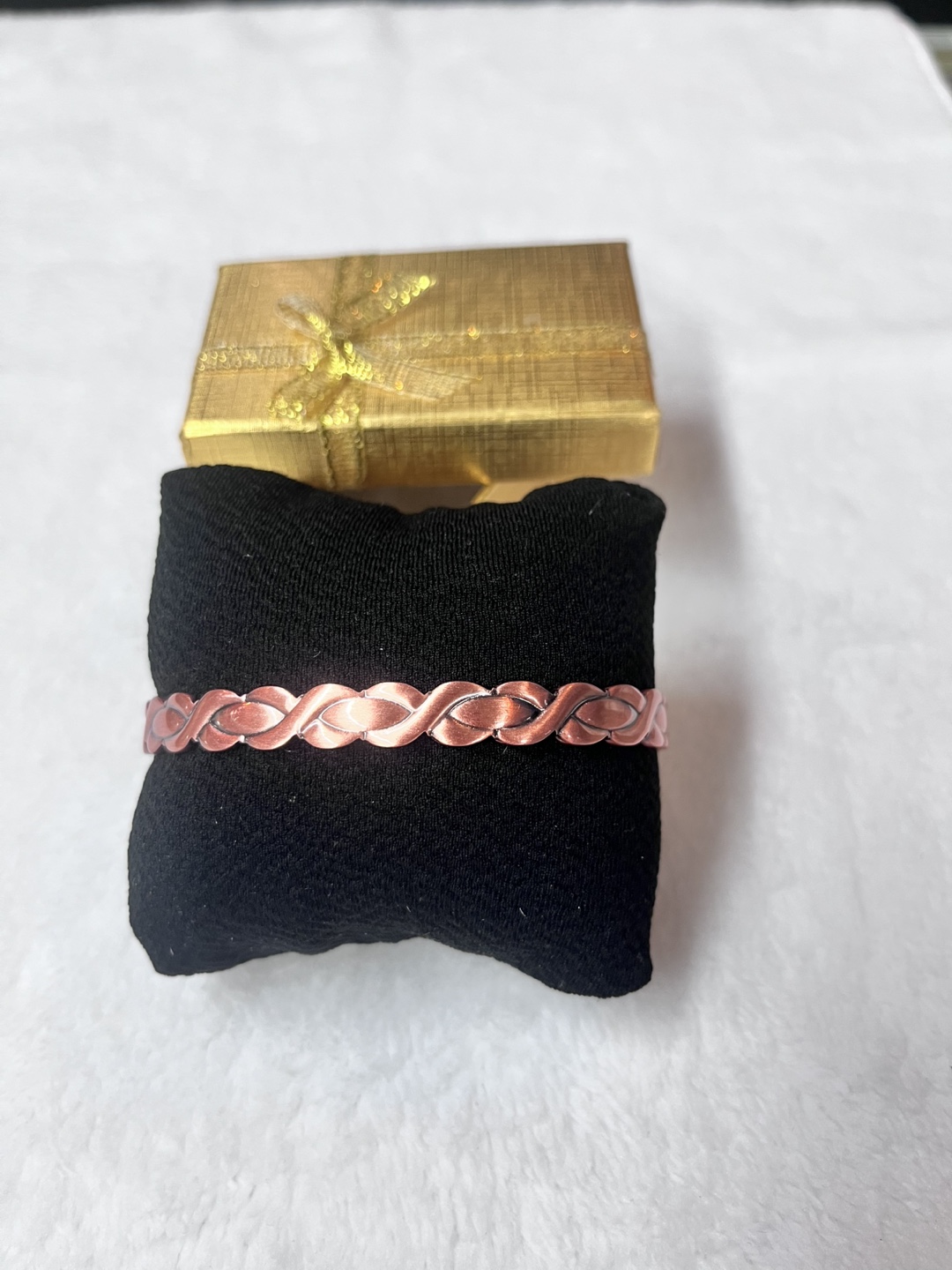 Copper Cobre Braided Bracelet with Magnetic Therapy