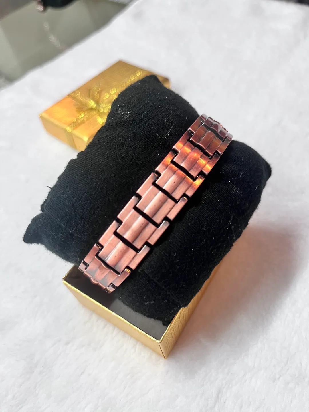 Cobre Copper Magnetic Therapy Bracelet with Box image indicator(2)
