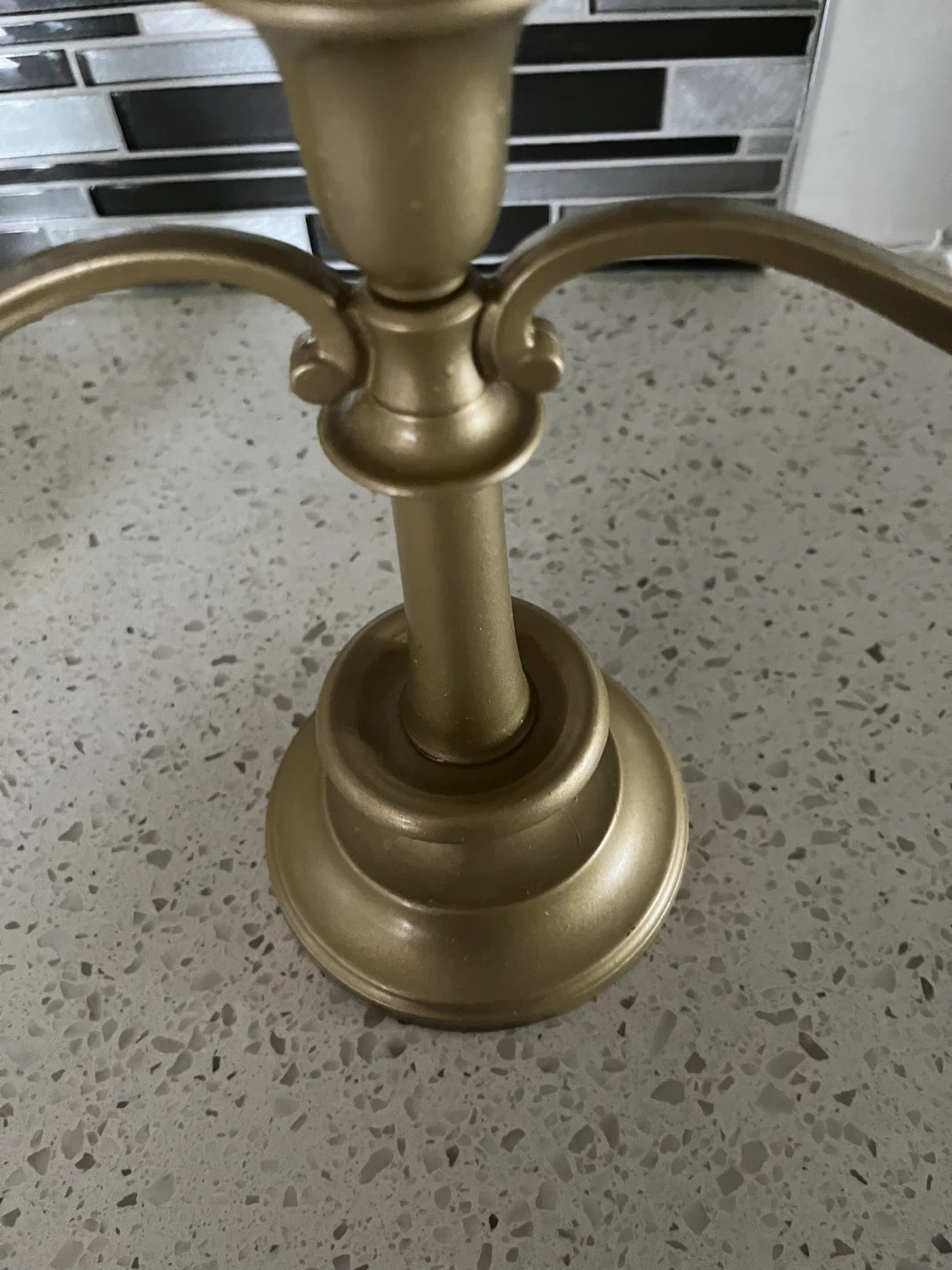 Gold Coloured Candlestick Holder - photo 5