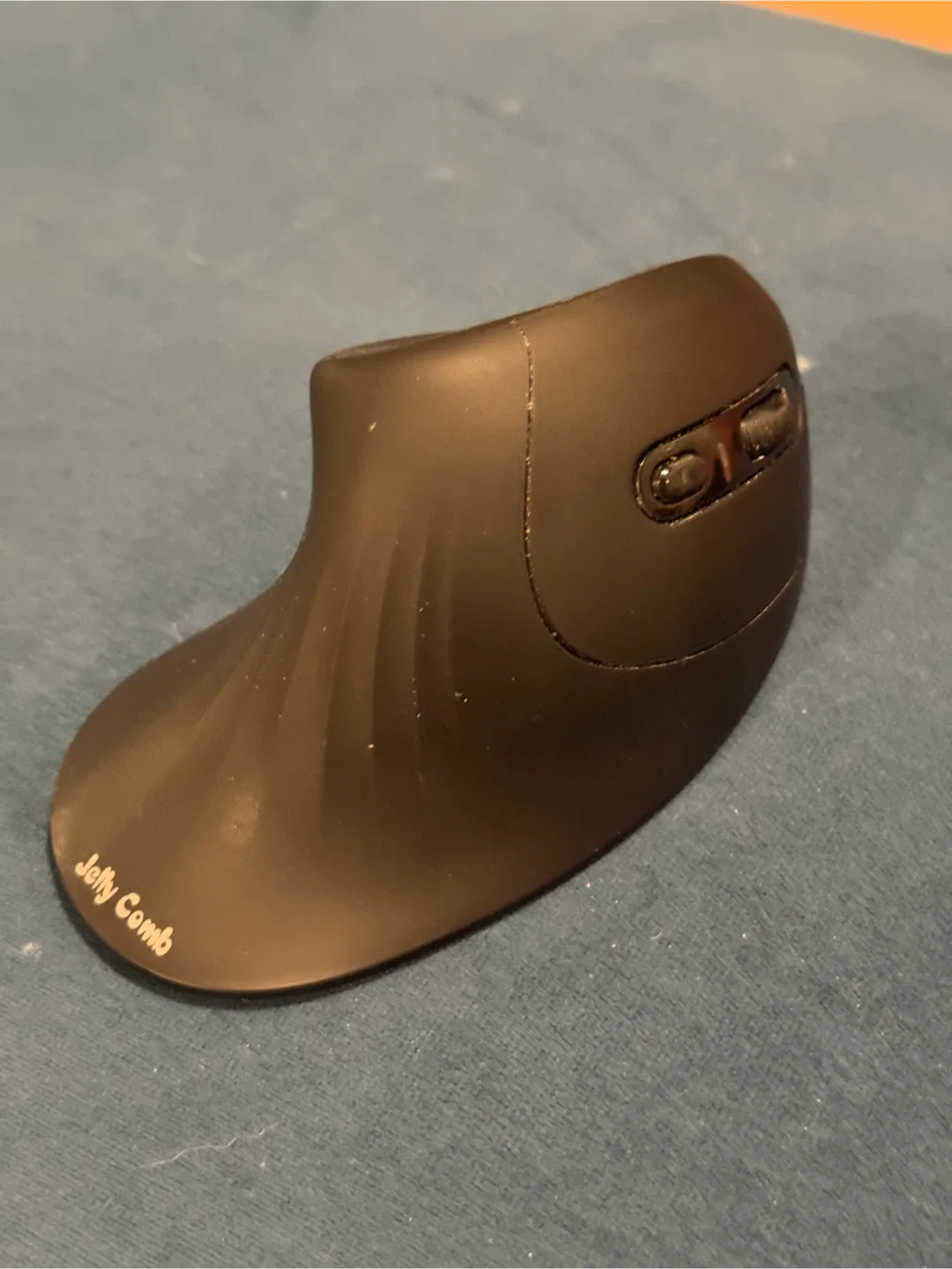 Jelly Comb Ergonomic Vertical Wireless Mouse - Black