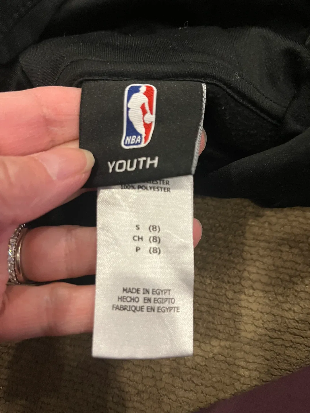 Toronto Raptors Youth Hoodie - Size S(8) image indicator(3)