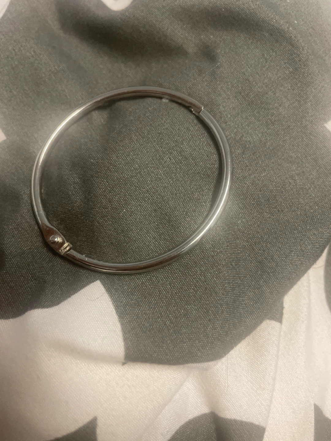 Silver Binder Ring