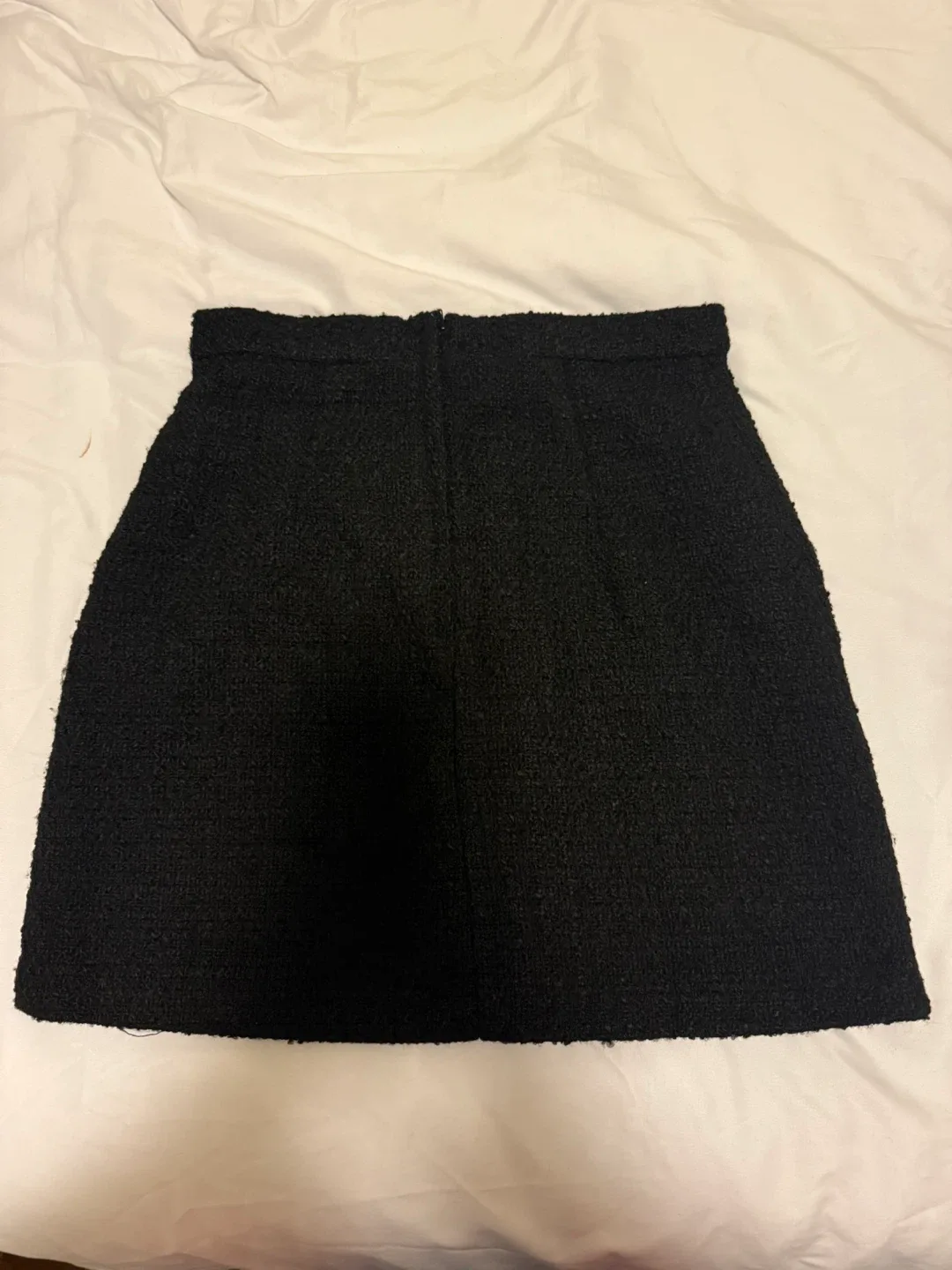 Black Tweed Mini Skirt image indicator(2)
