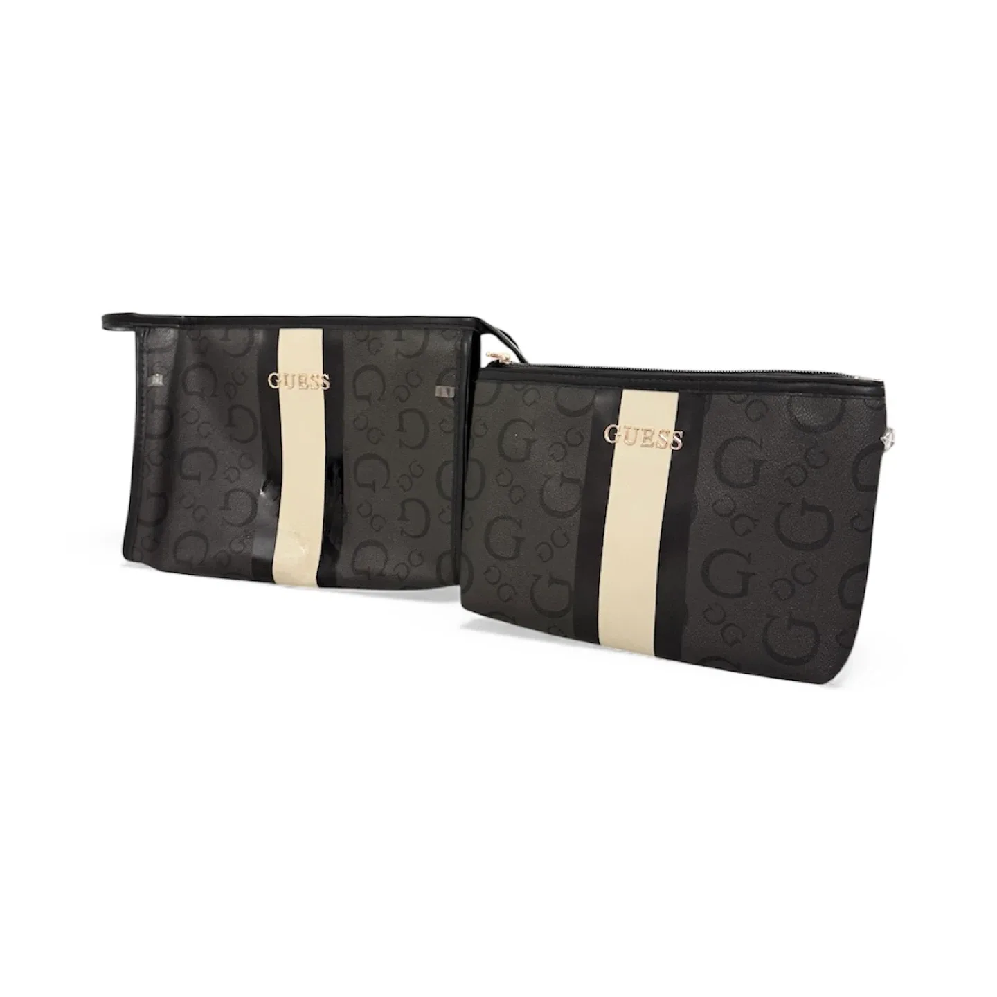 Guess Makeup Pouch Set — New (No Tags)