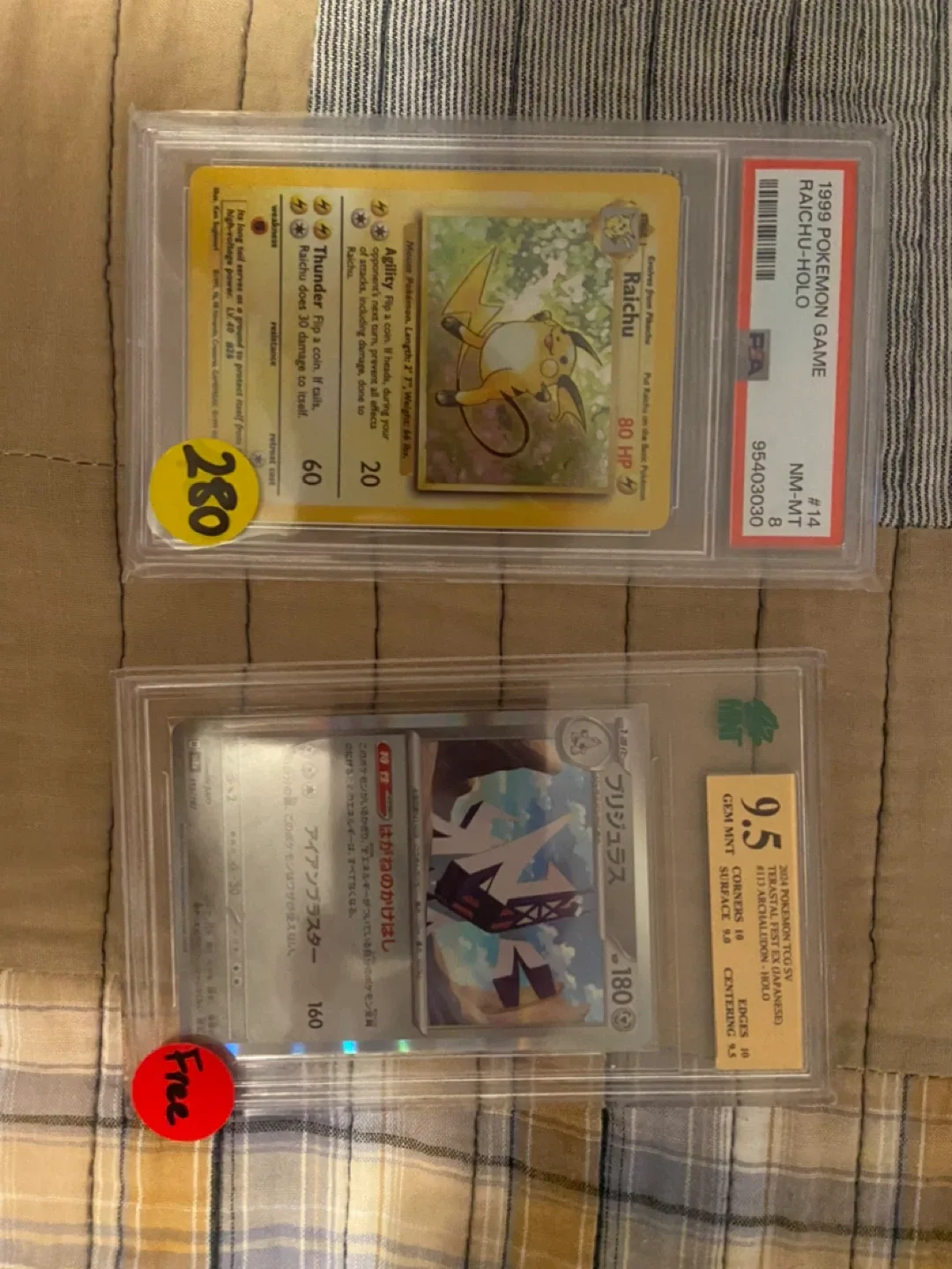PSA Graded Pokémon Cards - Various Sets & Conditions image indicator(5)