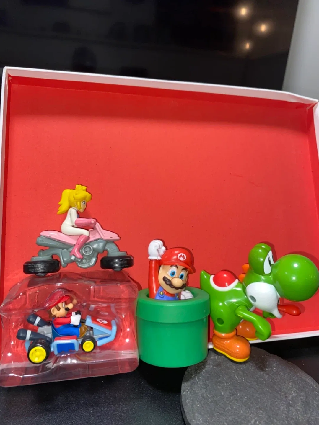 Nintendo Mario Kart Pull Back Racer Figures