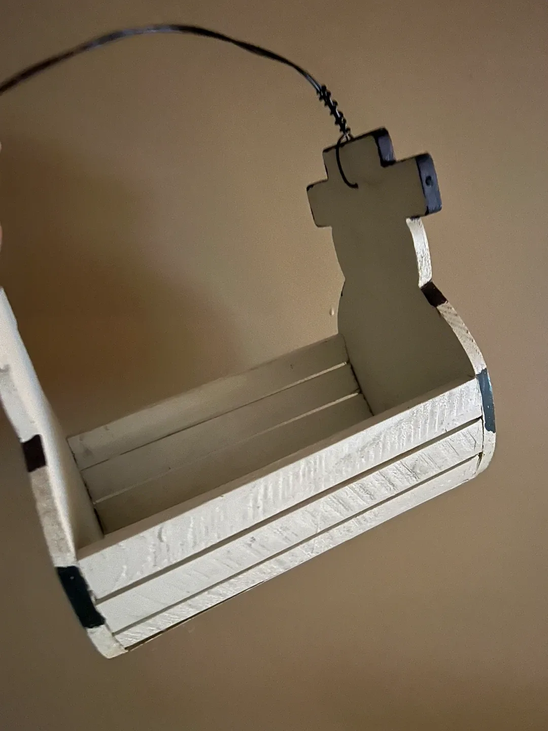 Wooden Snowman Basket image indicator(6)