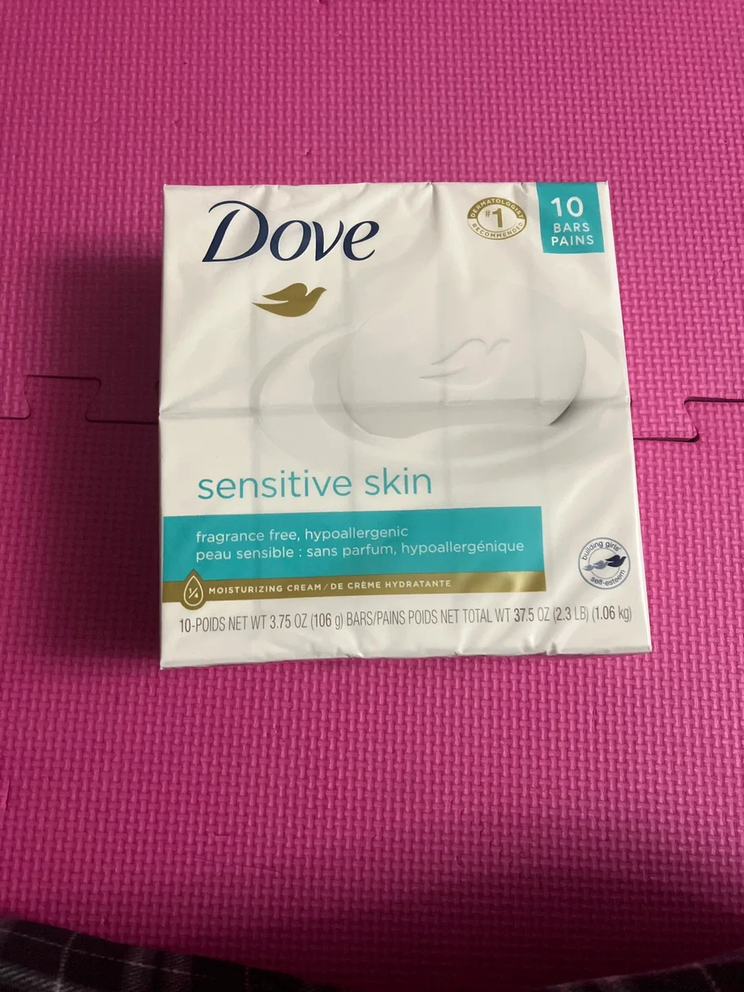 Dove Sensitive Skin Soap - 10 Bars