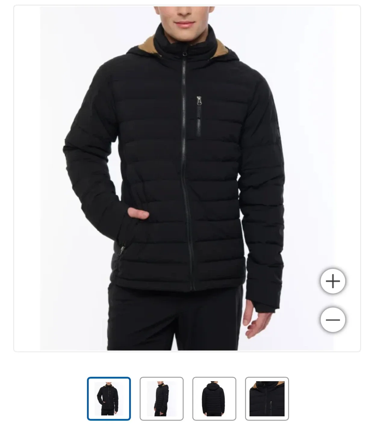 Lole Black Down Jacket