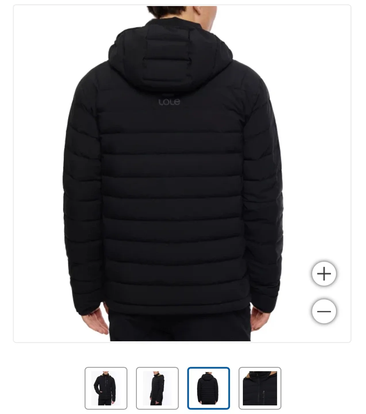 Lole Black Down Jacket image indicator(2)