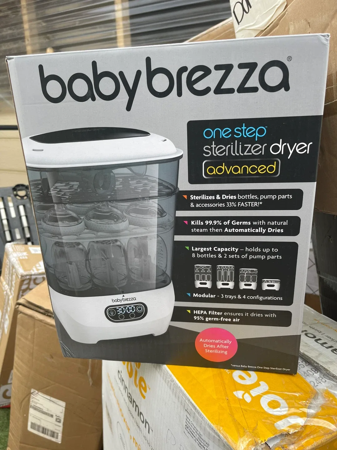 Baby Brezza One Step Sterilizer Dryer Advanced