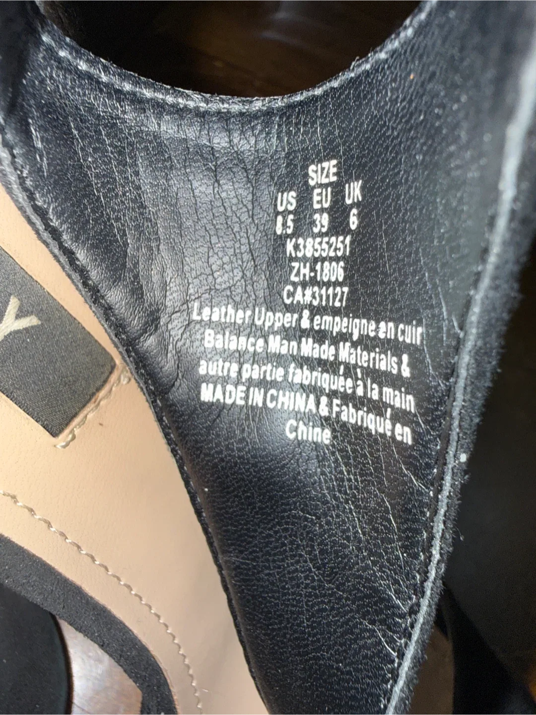 DKNY Black Heels - Size 8.5 image indicator(2)