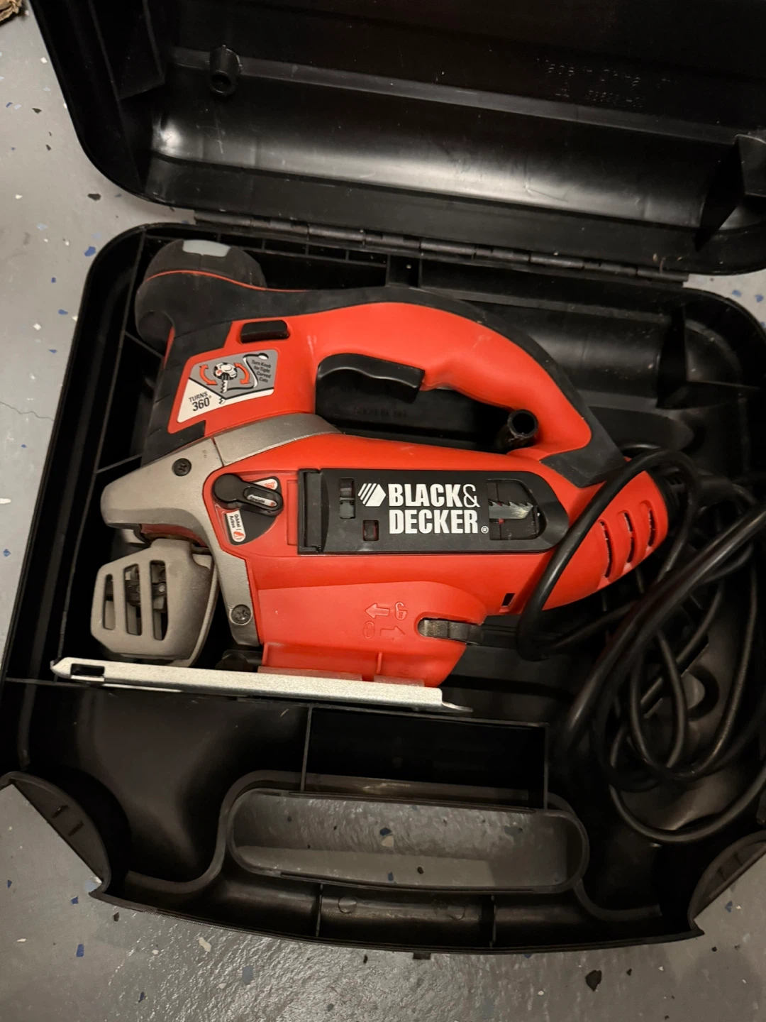 Black & Decker Jigsaw with Case - photo 3