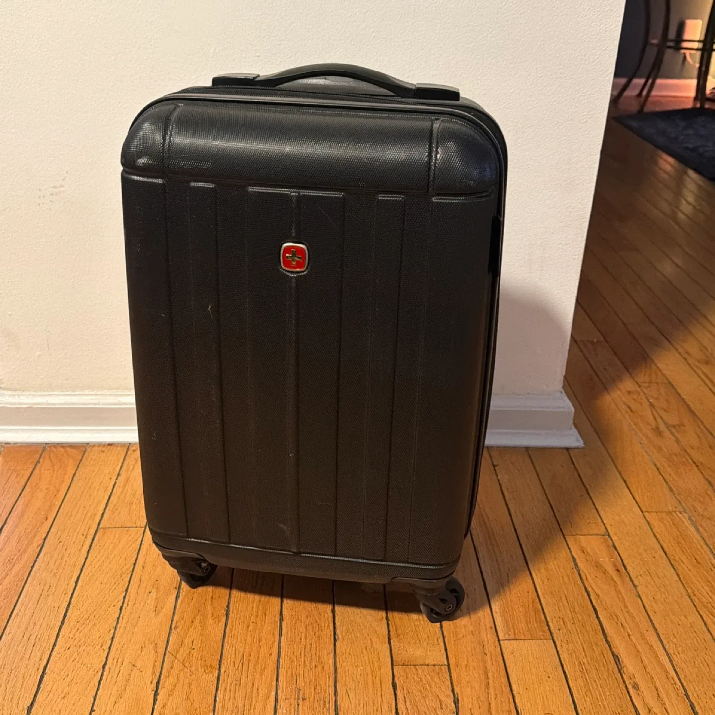 Swiss Gear Black Carry-On Suitcase