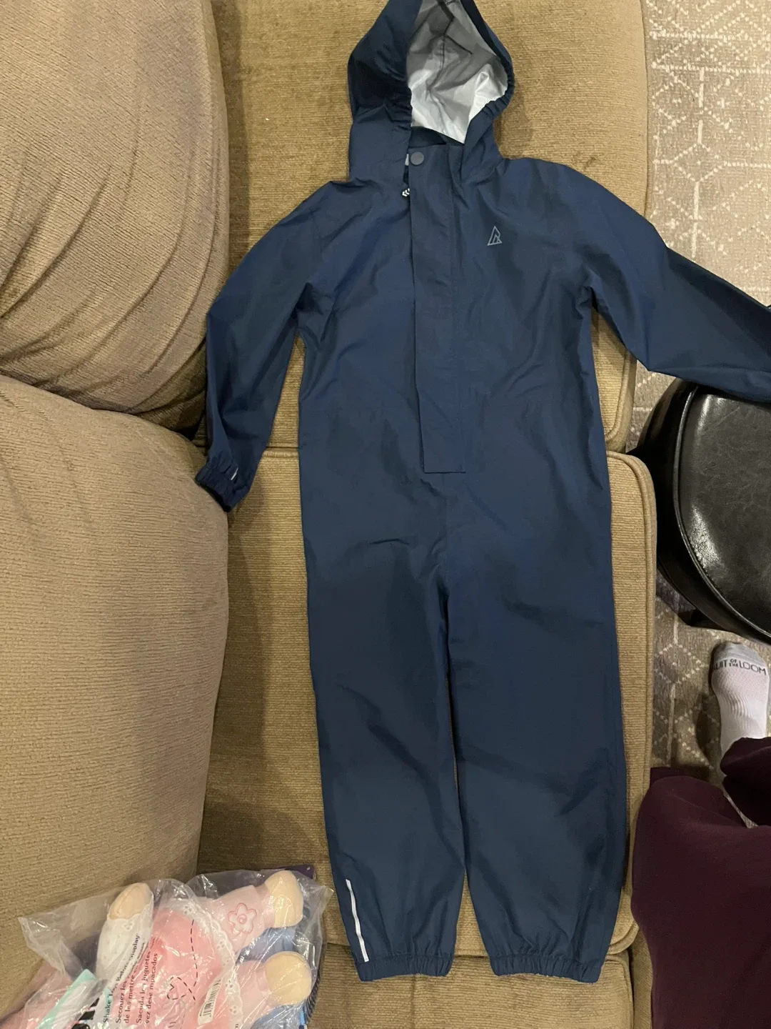 Ripzone 5T/5A Navy Blue Rain Suit