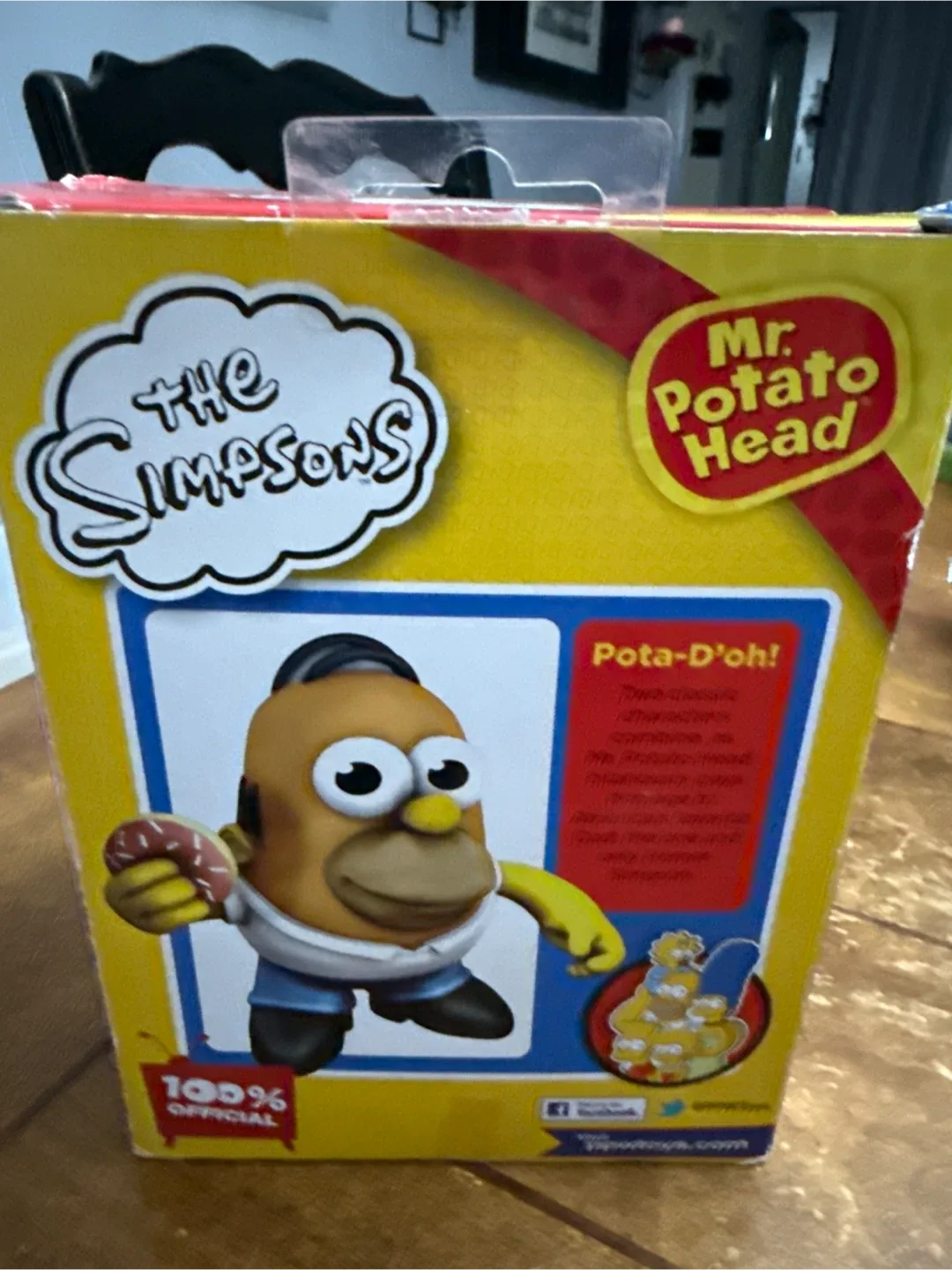 Mr. Potato Head The Simpsons Homer Figure image indicator(3)