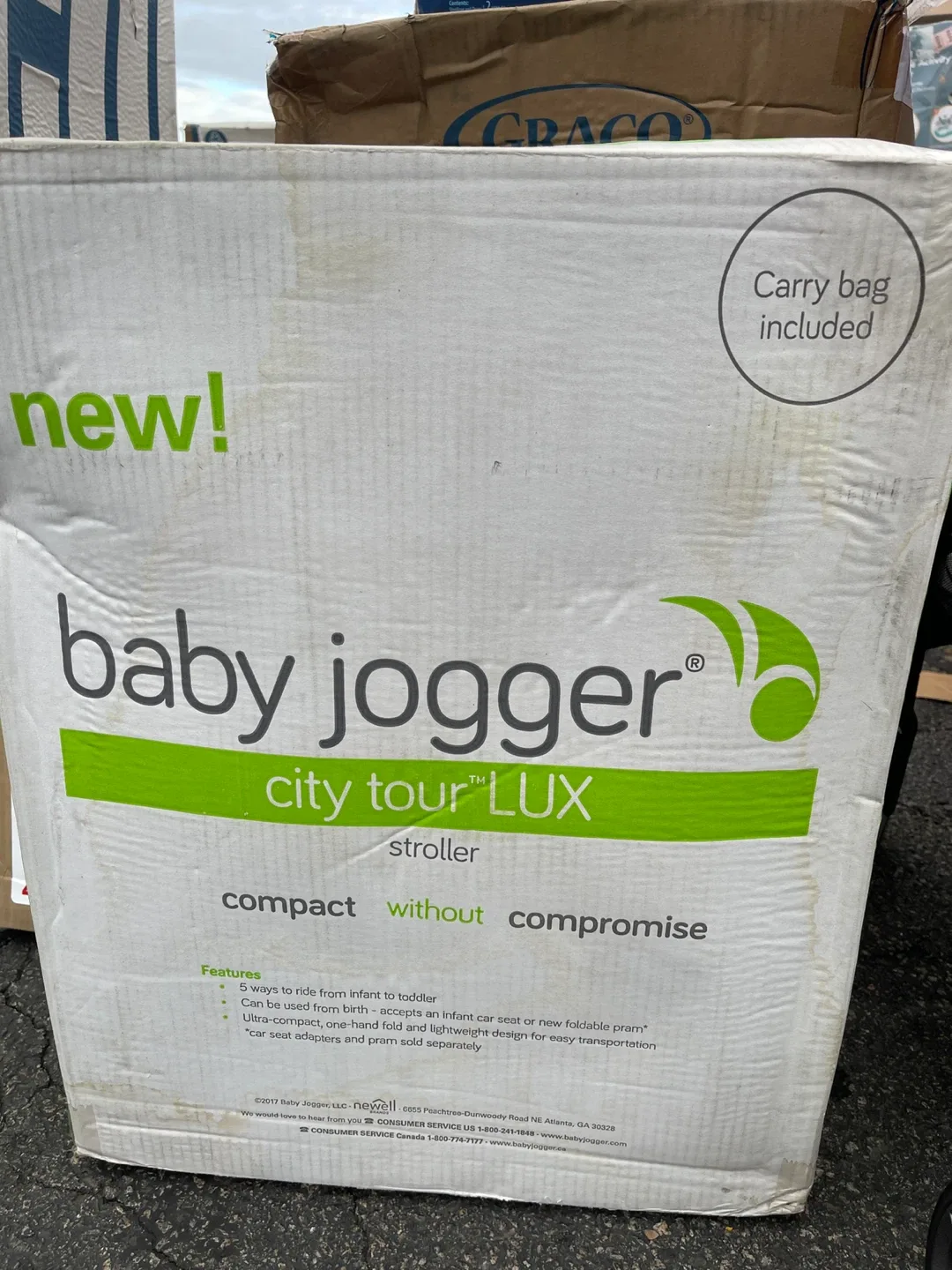 New Baby Jogger City Tour LUX Stroller