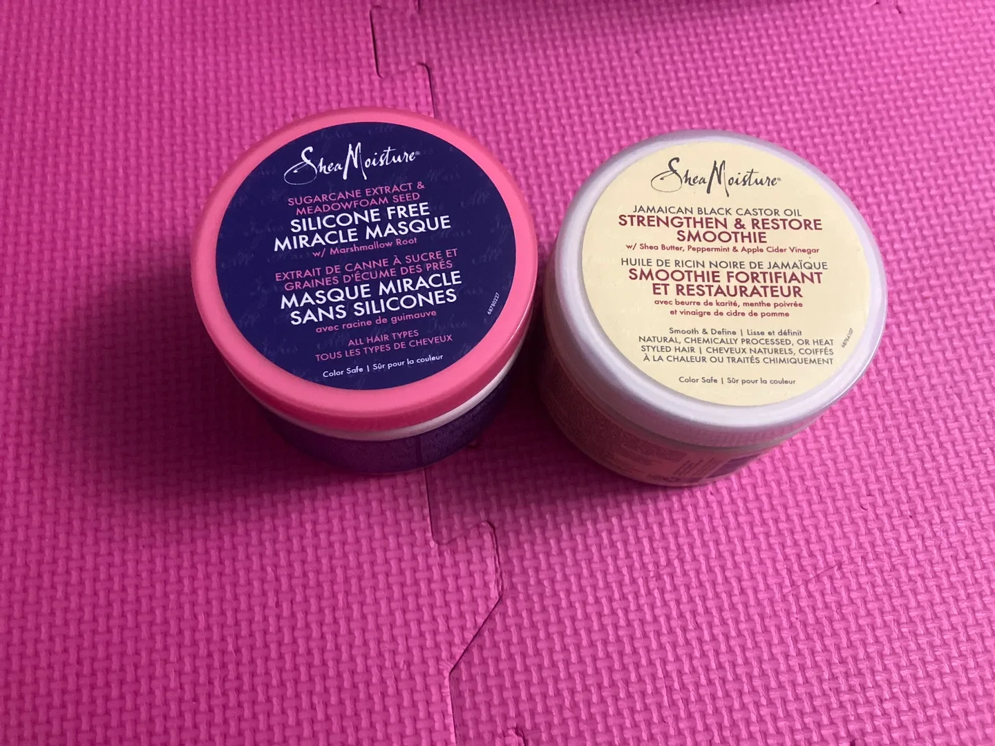 Shea Moisture Hair Masque & Smoothie Set
