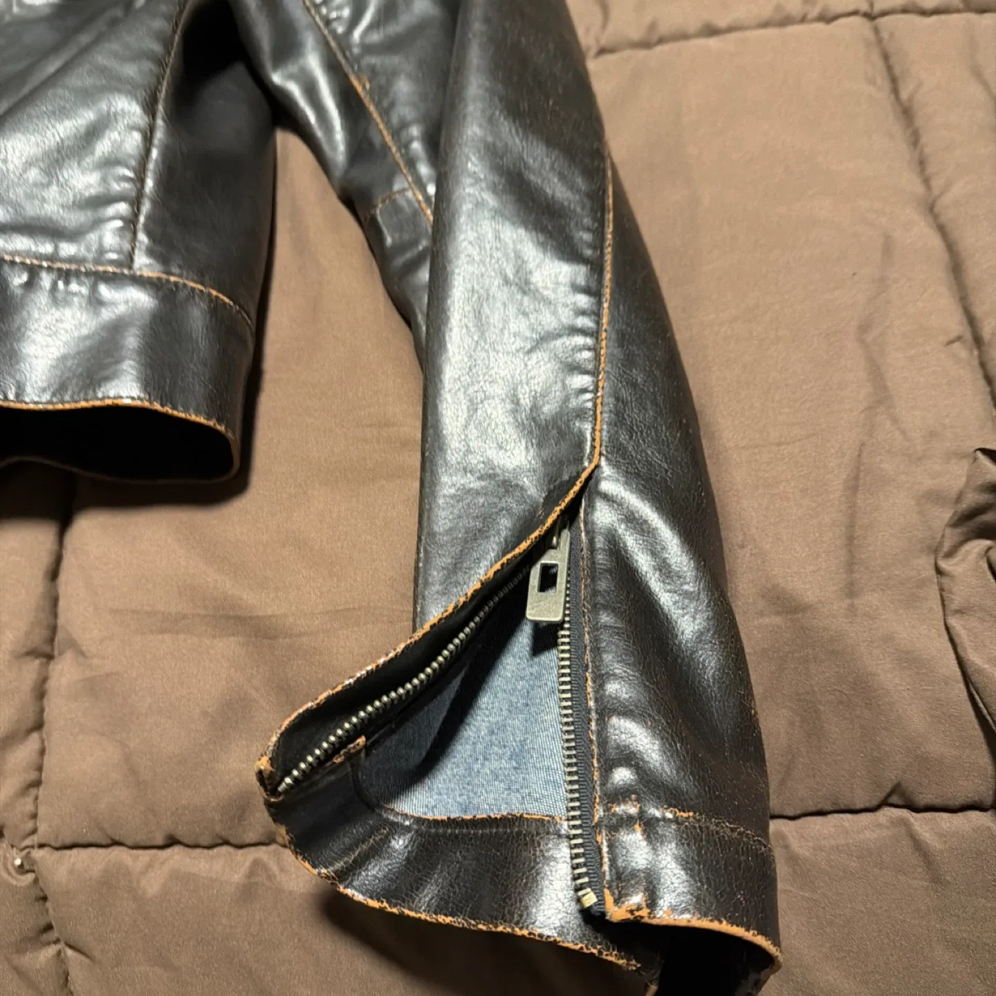 Blend of America Leather Jacket - XL