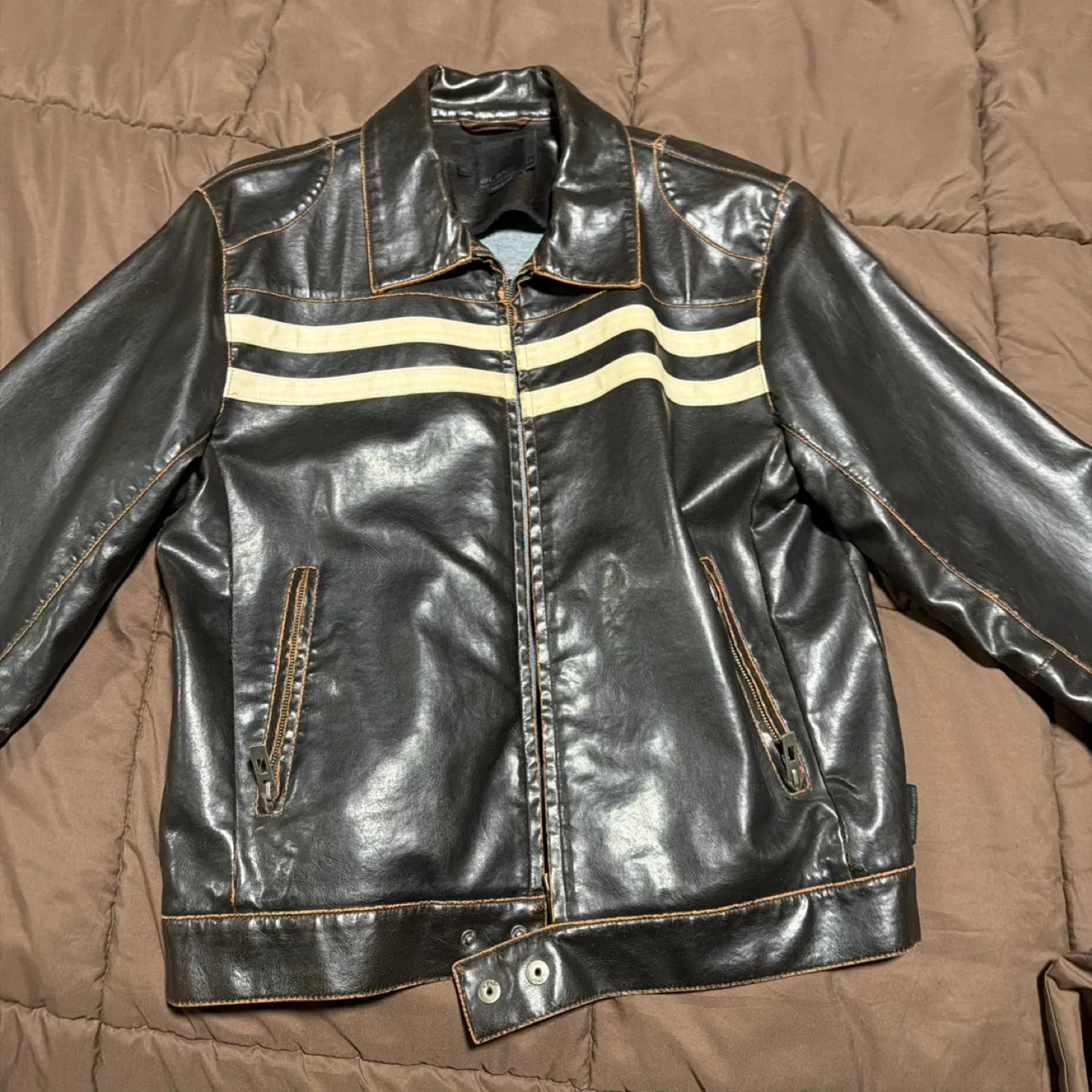 Blend of America Leather Jacket - XL image indicator(9)