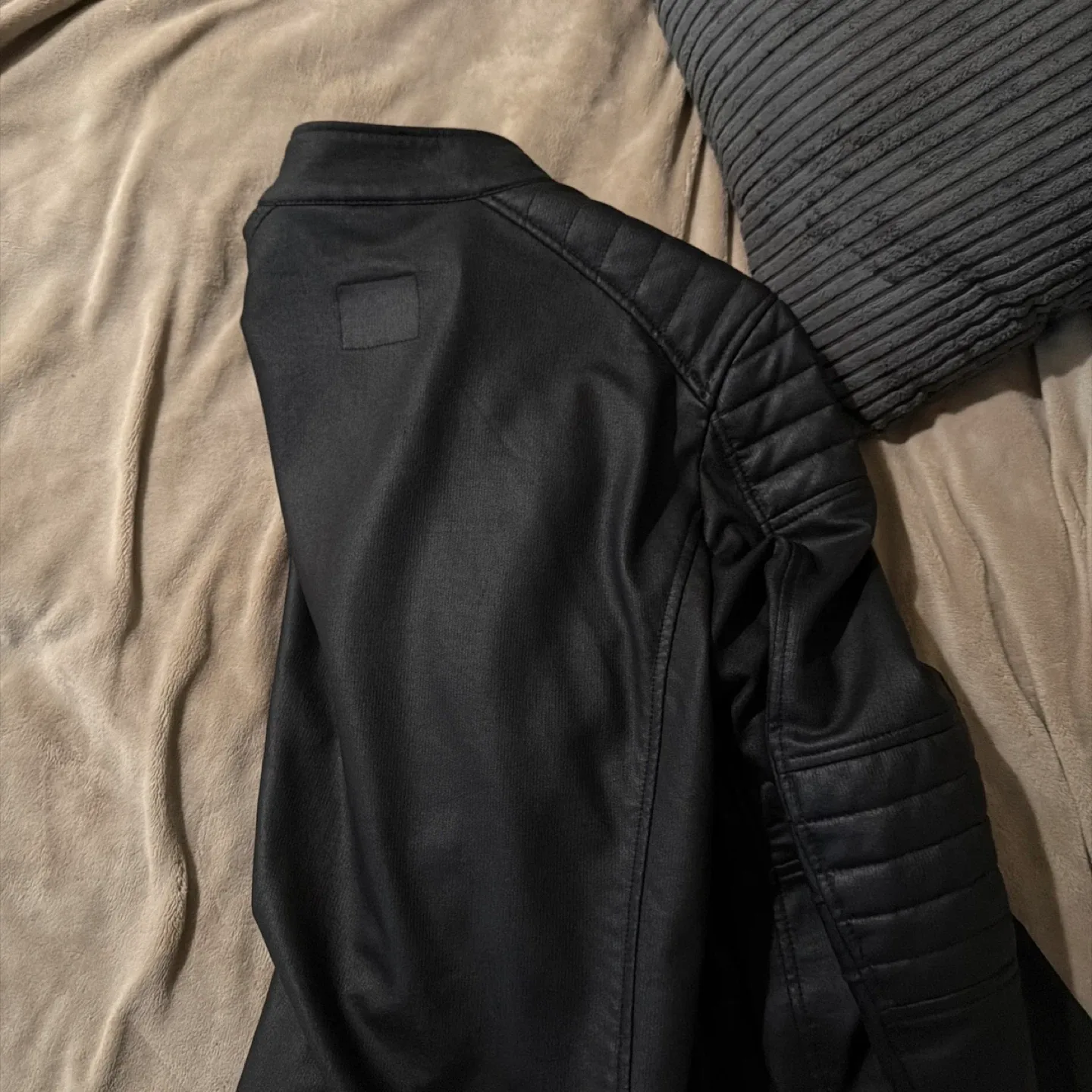 Zara Man Black XXL Jacket image indicator(4)