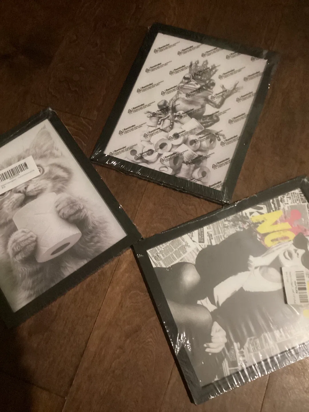 Framed Wall Art - Set of 3 - New