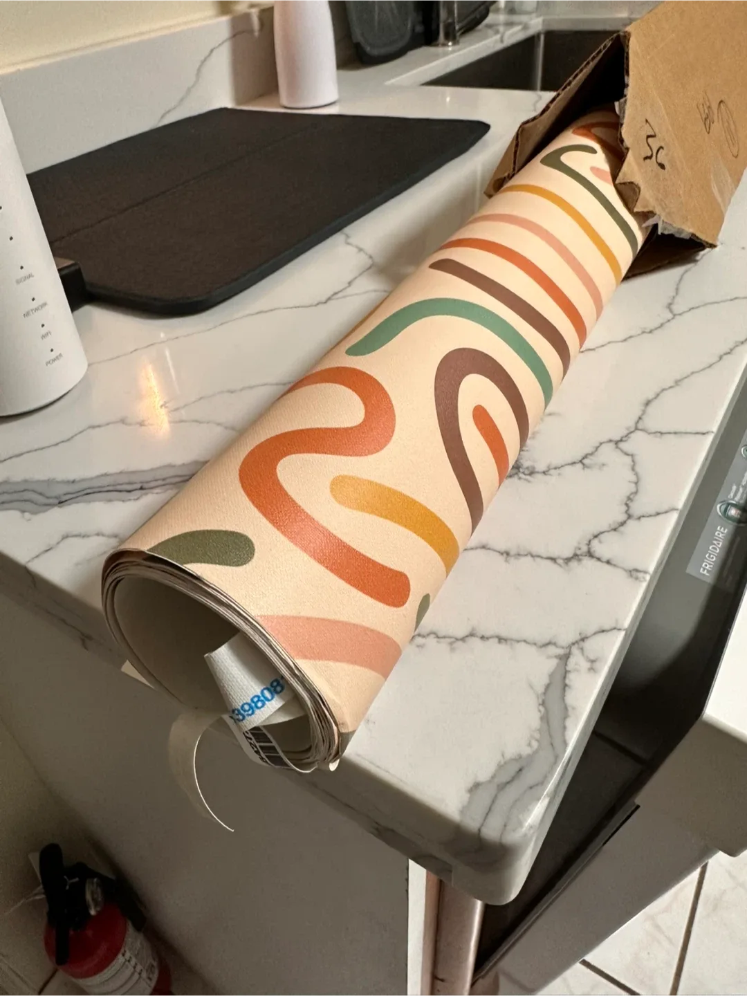 Spoonflower Peel and Stick Wallpaper - Boho Modern