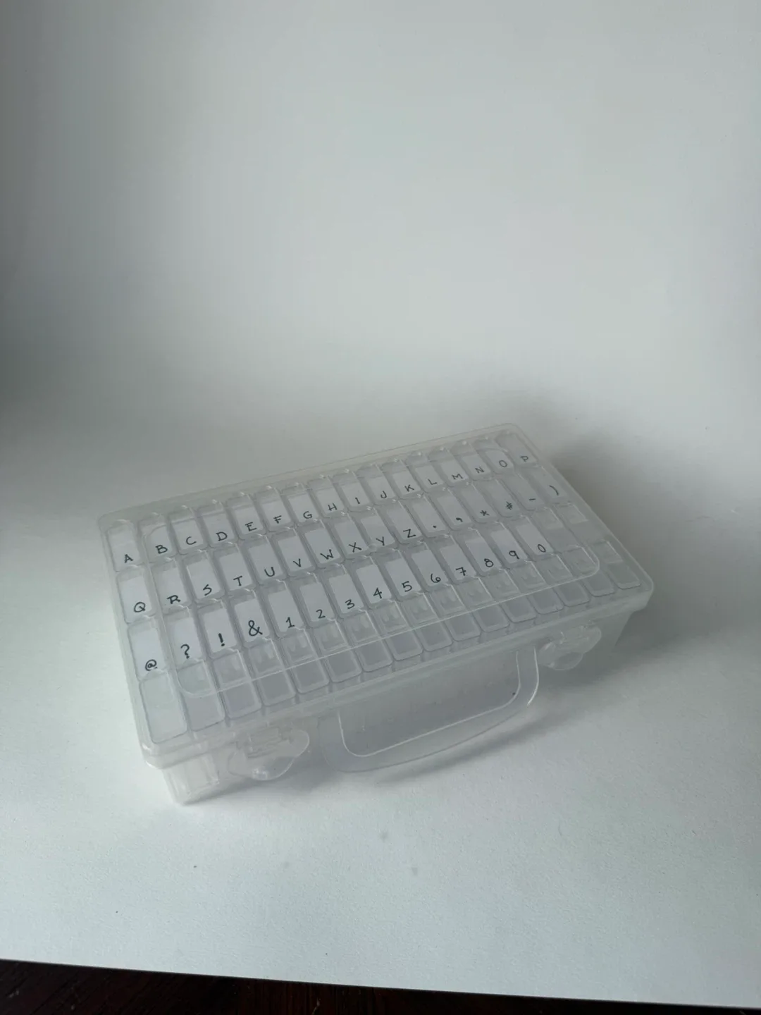 Small organizer storage case image indicator(3)