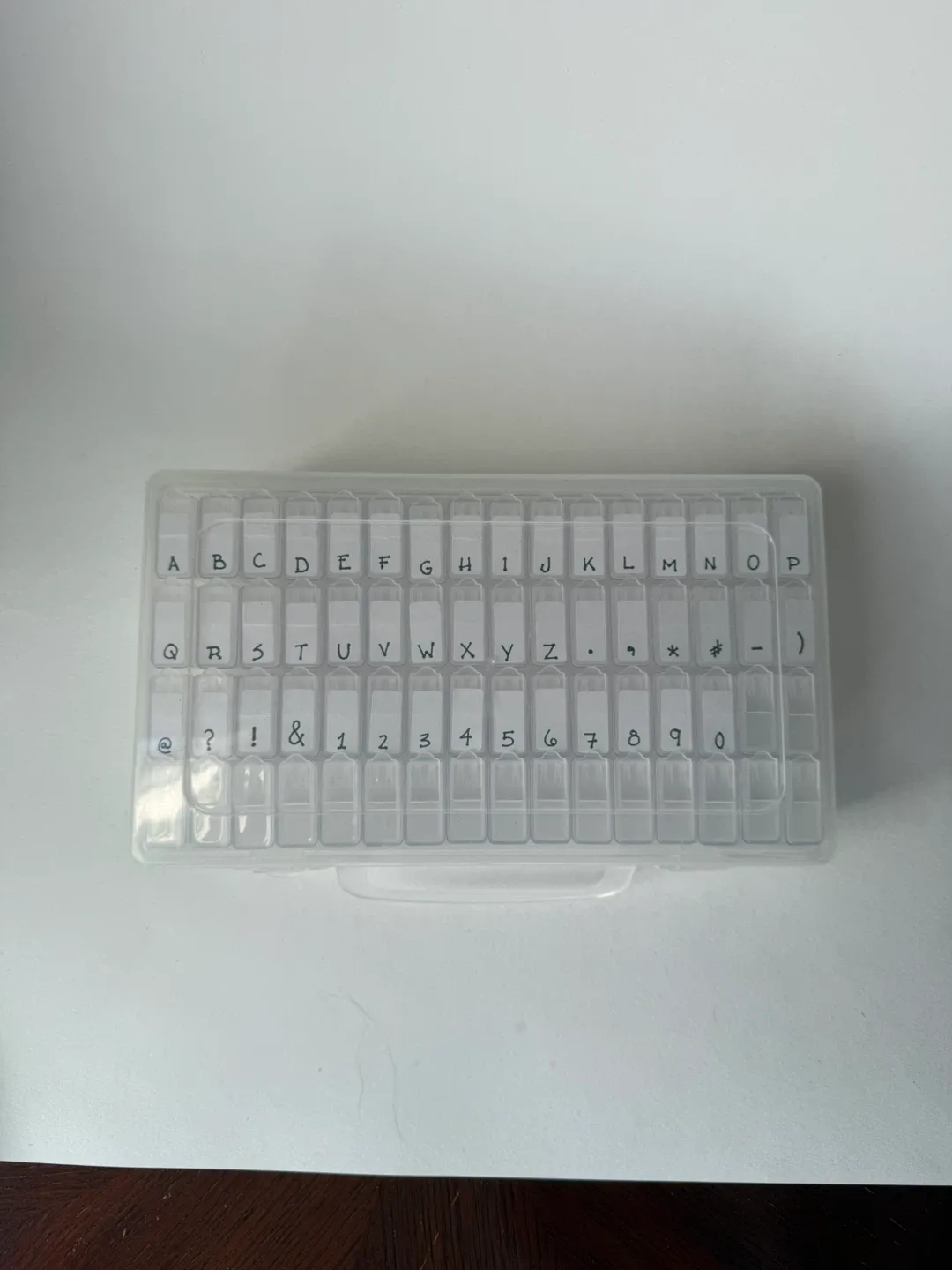 Small organizer storage case image indicator(4)