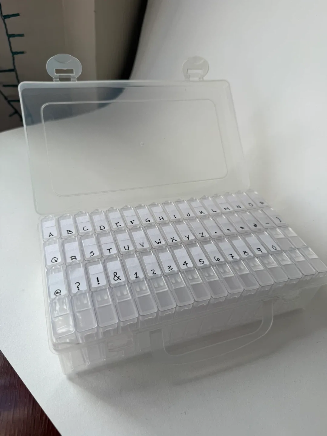 Small organizer storage case image indicator(6)