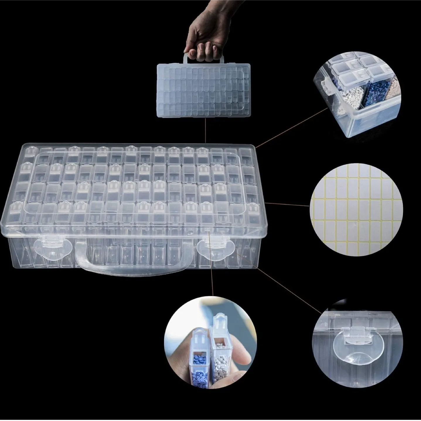Small organizer storage case image indicator(2)