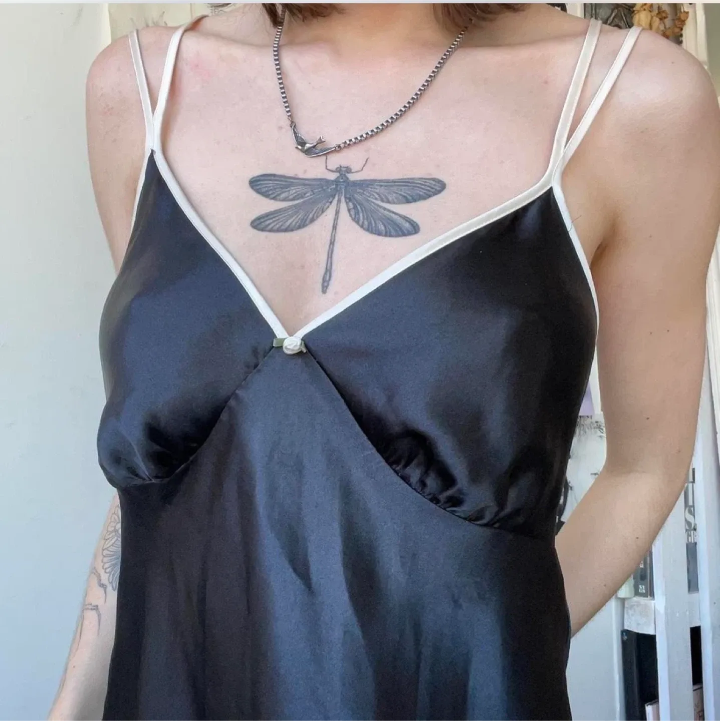 Black Slip Dress