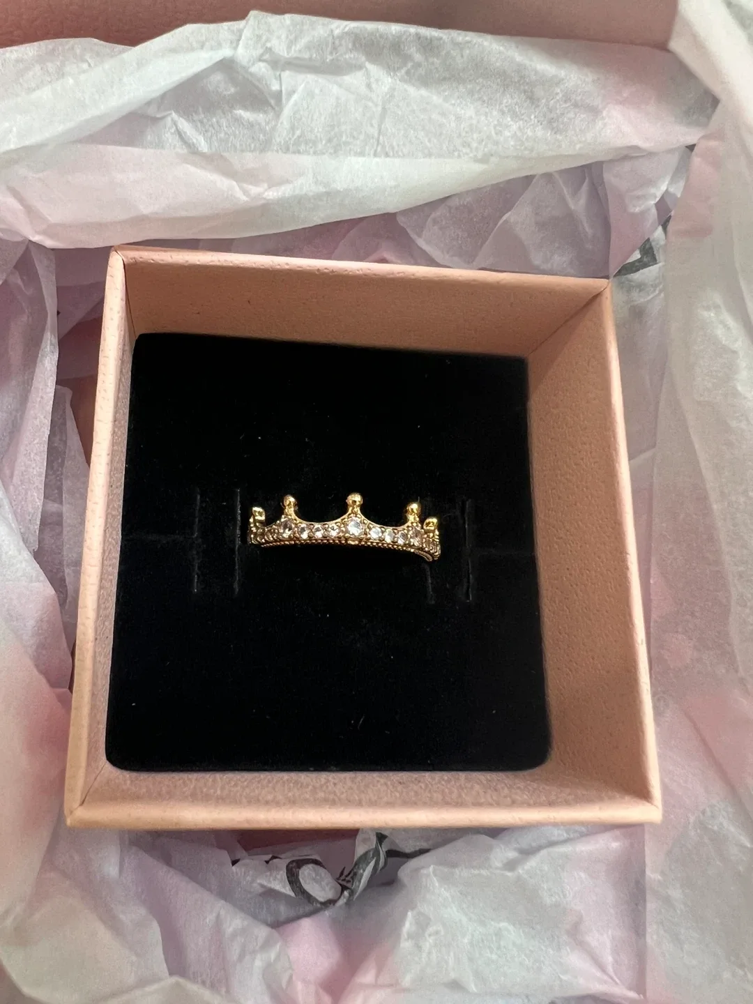 Pandora Crown Ring Gold image indicator(3)