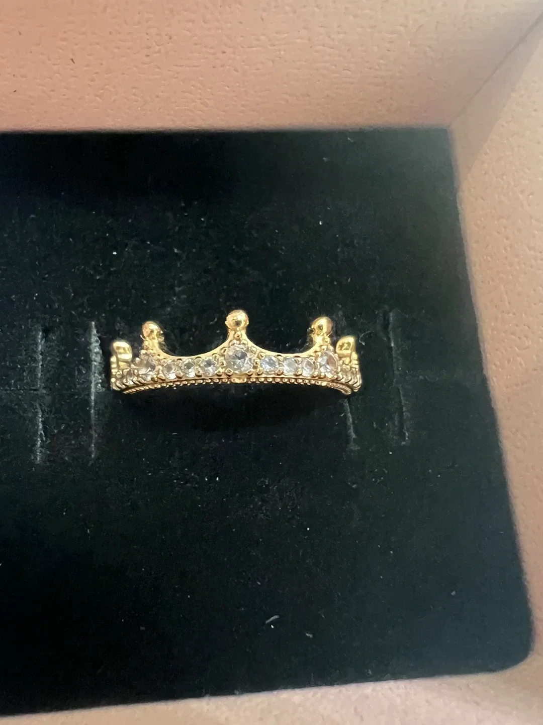 Pandora Crown Ring Gold