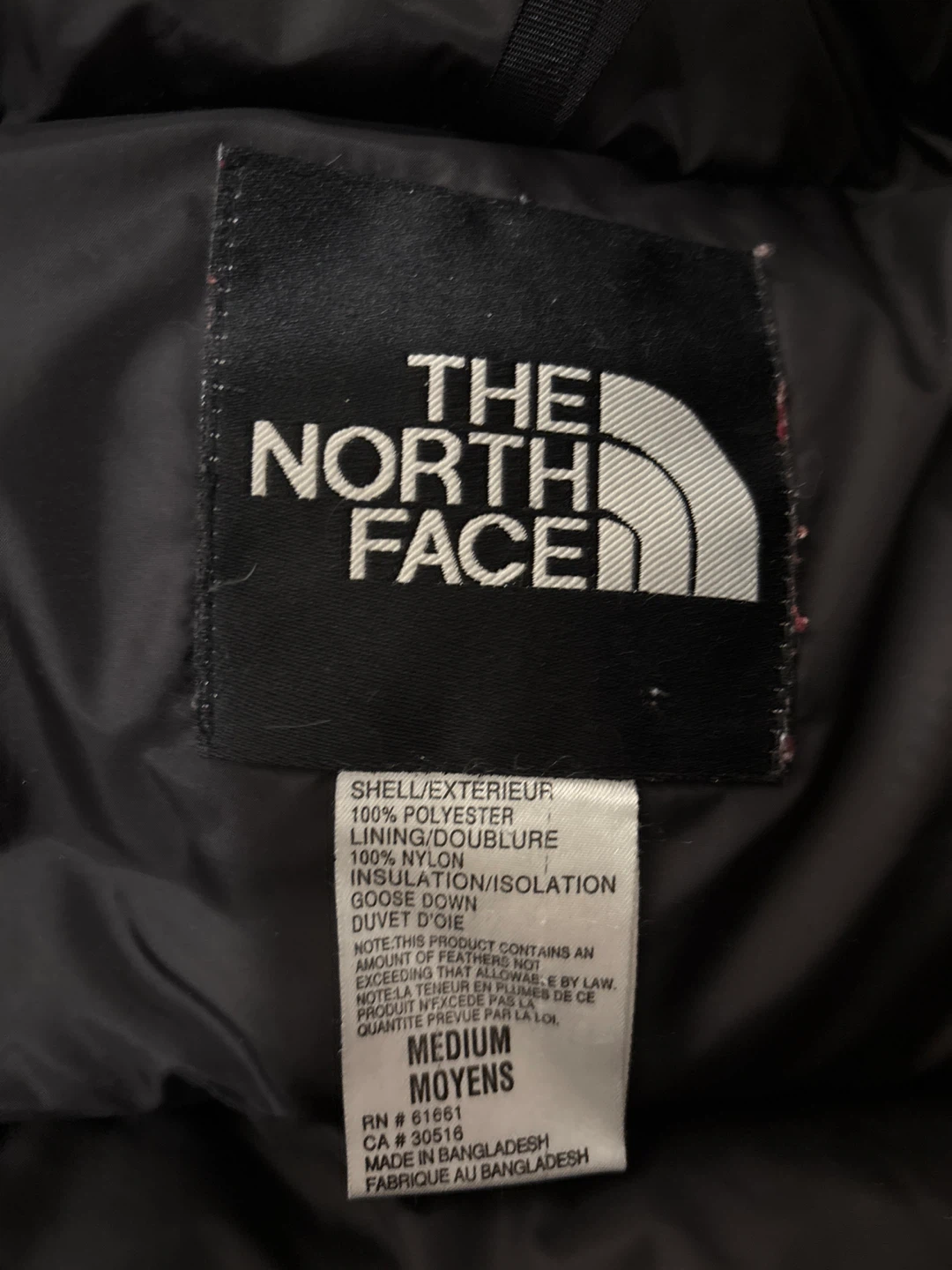 The North Face Goose Jacket  - Yellow Size Medium - photo 3