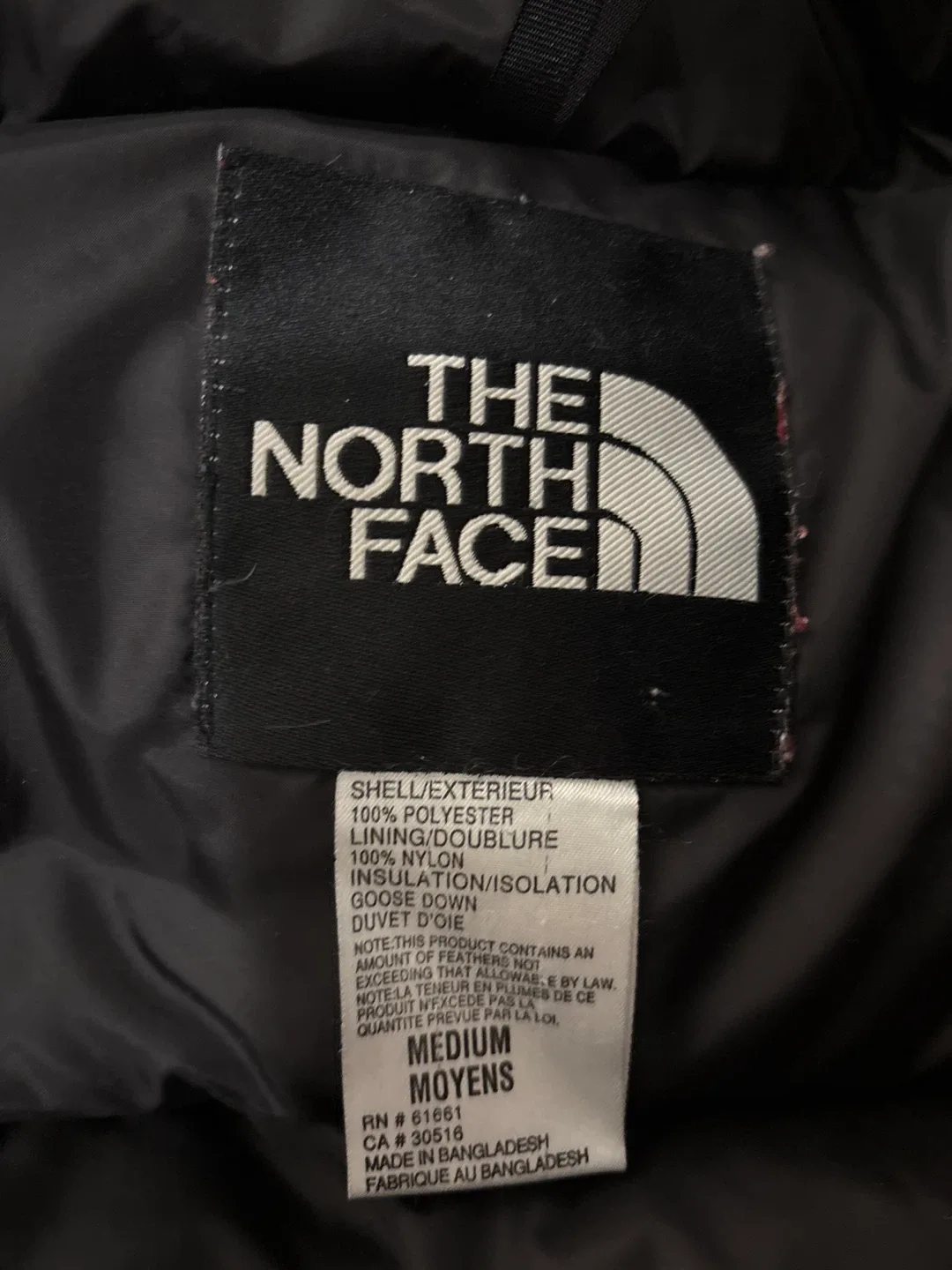 The North Face Goose Jacket - Yellow Size Medium image indicator(3)